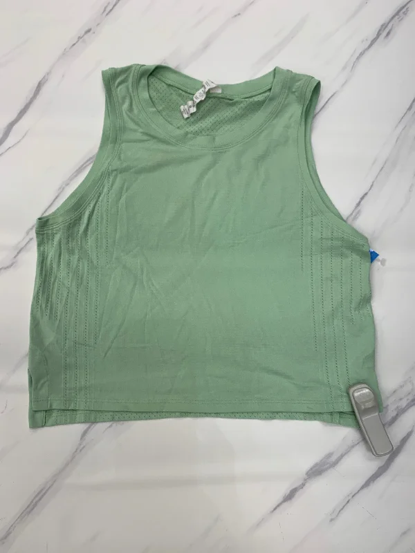 Athletic Tank Top By Lululemon In Green, Size: 4 Preppy Men's College