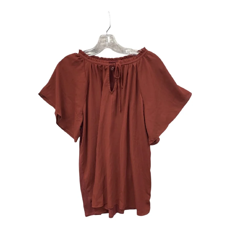 Top Ss By Loft In Brown, Size:L Lumberjack