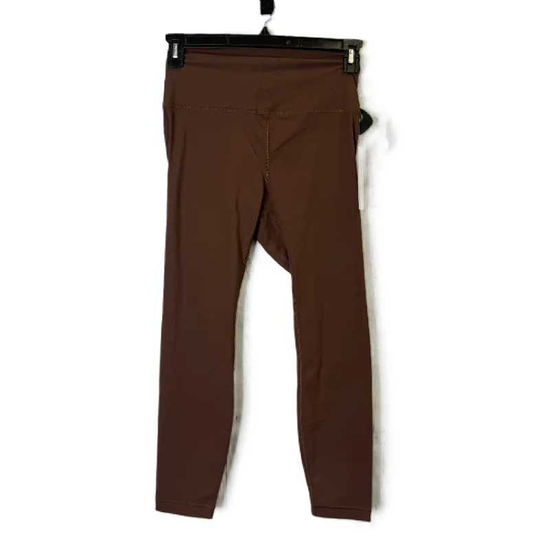 Athletic Leggings By Clothes Mentor In Brown, Size: 12 Unique Men's Patch