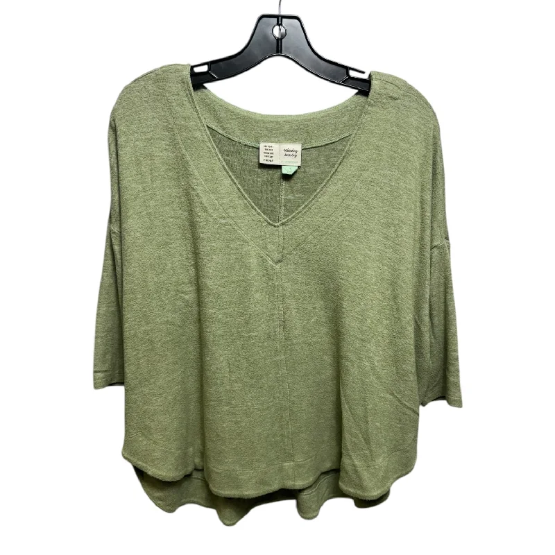 Top Short Sleeve By Saturday/sunday In Green, Size: S Business