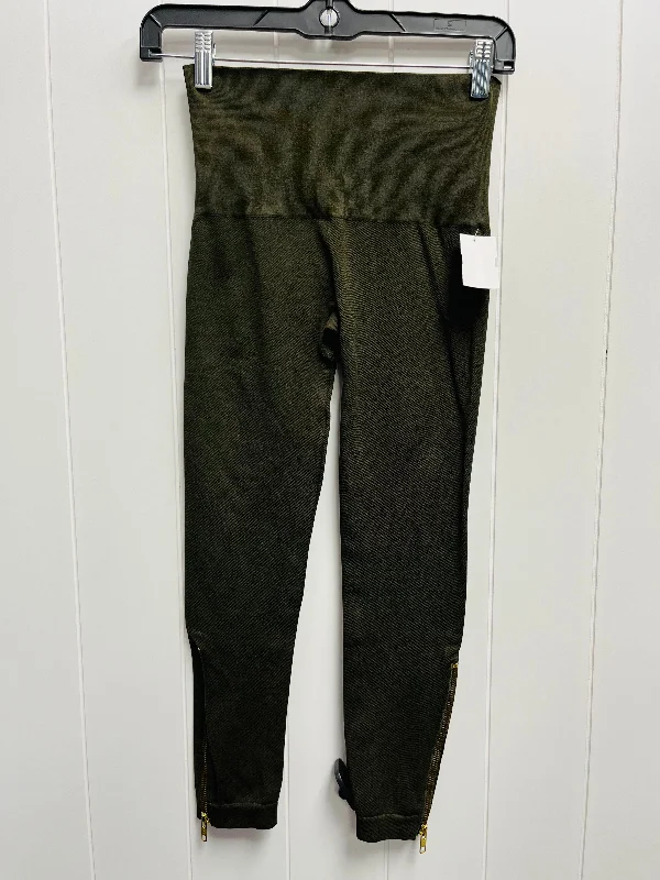 Green Pants Leggings Spanx, Size M Luxurious Men's High