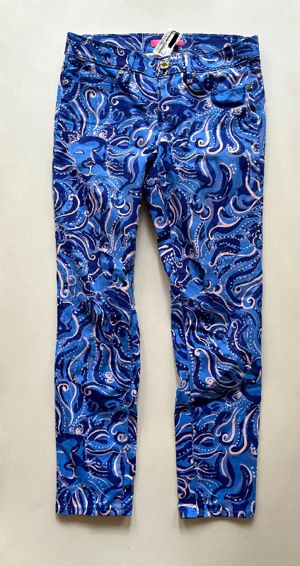 Jeans Designer By Lilly Pulitzer In Multi-colored, Size: 6 Refined Men's Hand