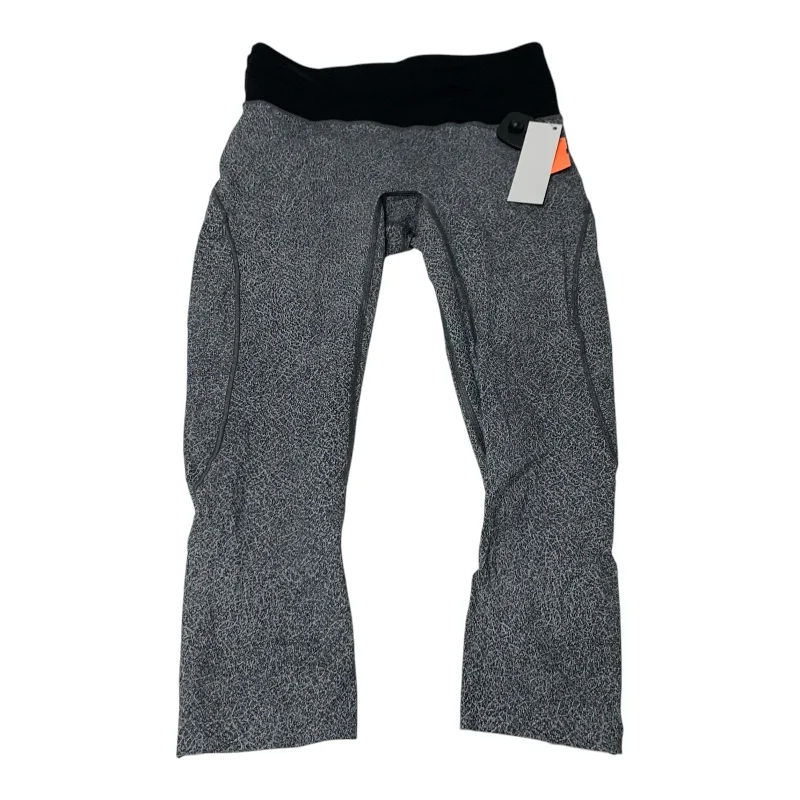 Athletic Leggings Capris By Lululemon In Grey, Size: M Sporty Men's Tennis