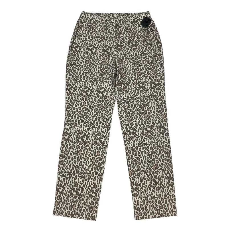 Pants Leggings By Jules & Leopold In Animal Print, Size: M Tailored