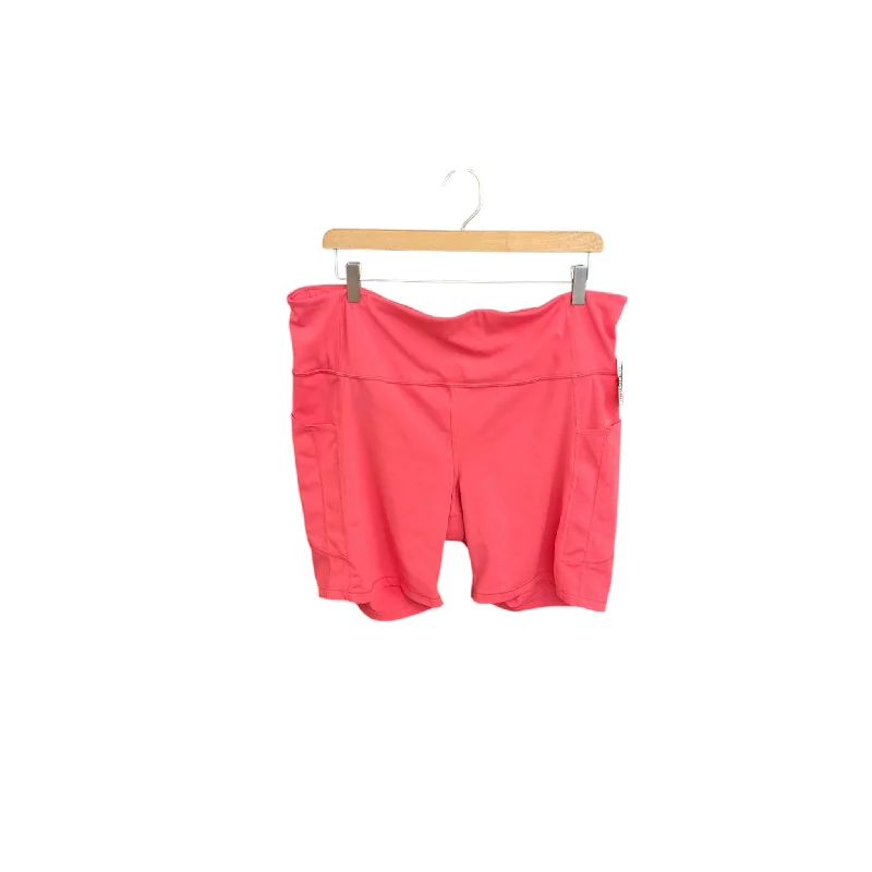 Athletic Shorts By Athleta In Pink, Size: 2x Stylish Men's Tropical 