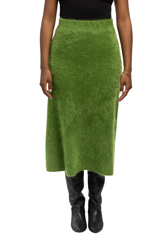 Asta Green Midi Skirt Youthful Men's Anime