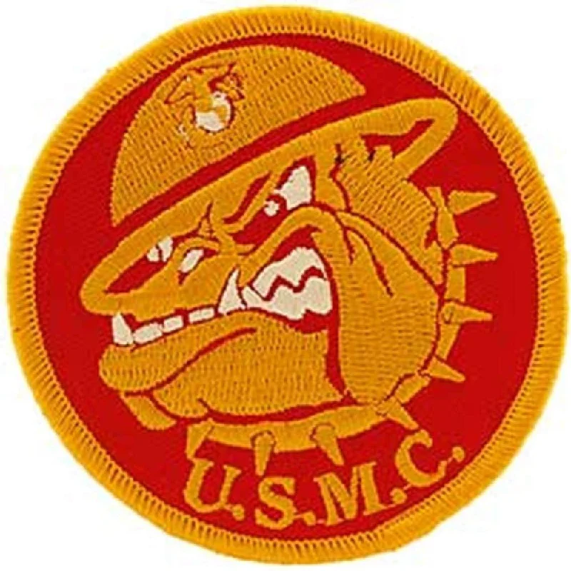 USMC Bulldog Unique Men's Patch