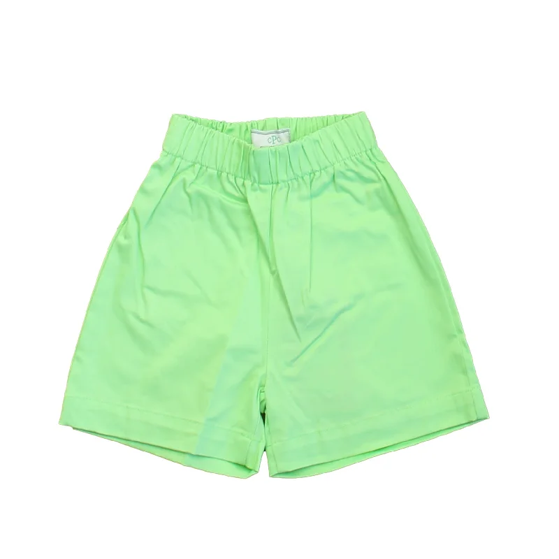 Classic Prep Boys Summer Green Shorts Size: 12-24 Months Athletic Men's Compression