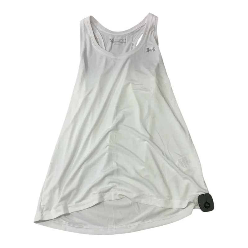 Athletic Tank Top By Under Armour In White, Size: L Bohemian Men's Free