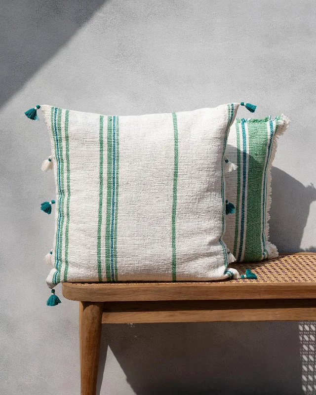 Aung Cushion Cover - Green Minimalist Men's Casual 