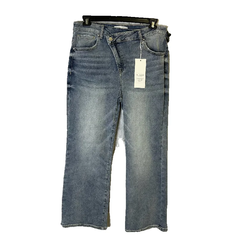 Jeans Straight By Clothes Mentor In Blue Denim, Size: 1x Dynamic Men's Moto