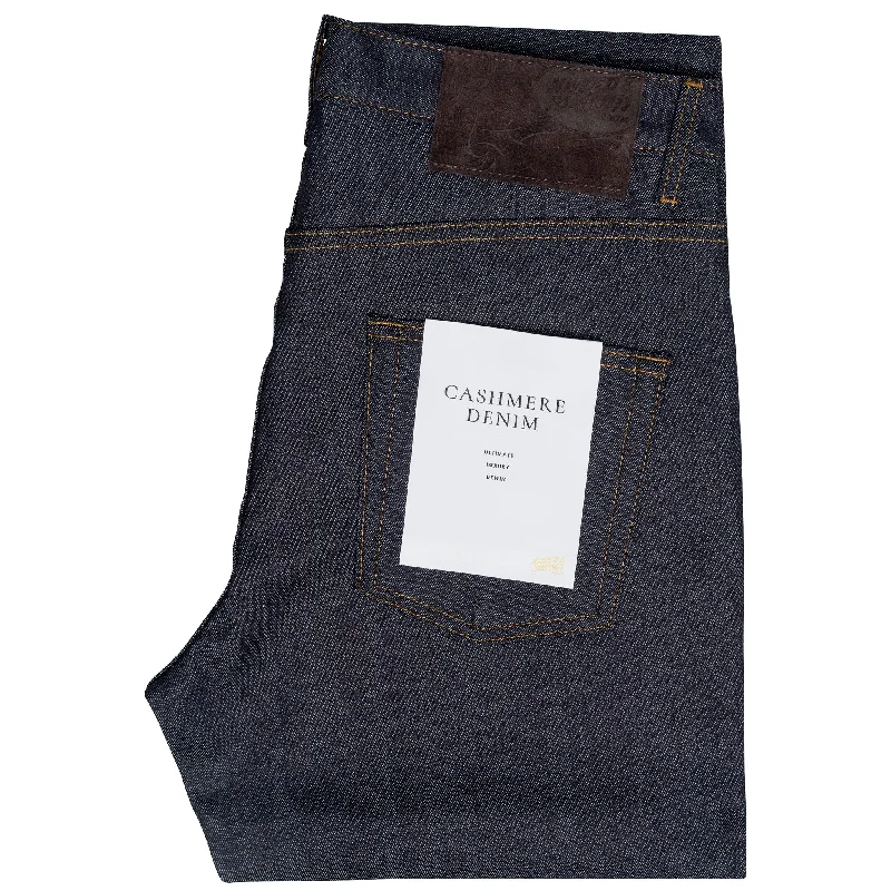 Easy Guy - Cashmere Stretch Blend Denim Luxurious Men's High