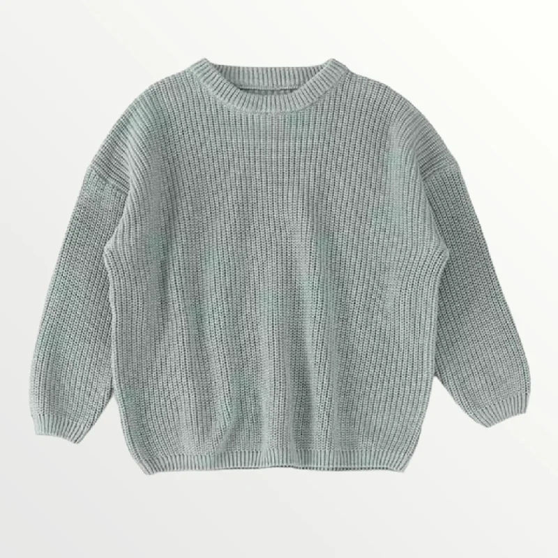 Willow Knit Sweater - Ocean Blue Tough Men's Military