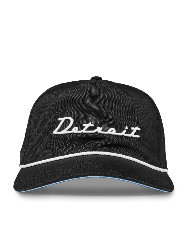 Detroit Puff Rope Hat Modern Men's Geometric