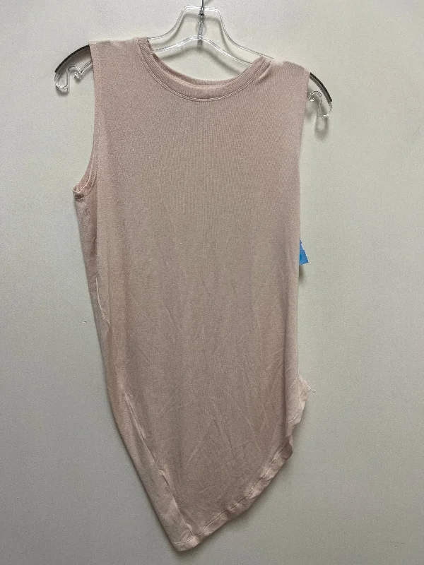 Athletic Tank Top By Athleta In Pink, Size: S Polished Men's Satin