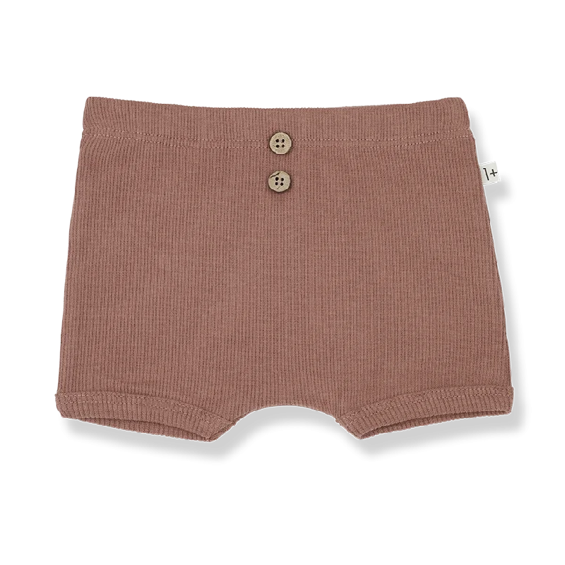 1 + IN THE FAMILY CEDAR RIBBED BUTTON BLOOMERS [Final Sale] Polished Men's Silk