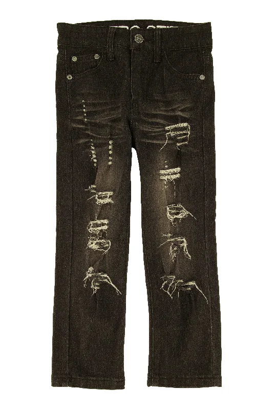 Little Boys Distressed Jeans Bold Men's Animal