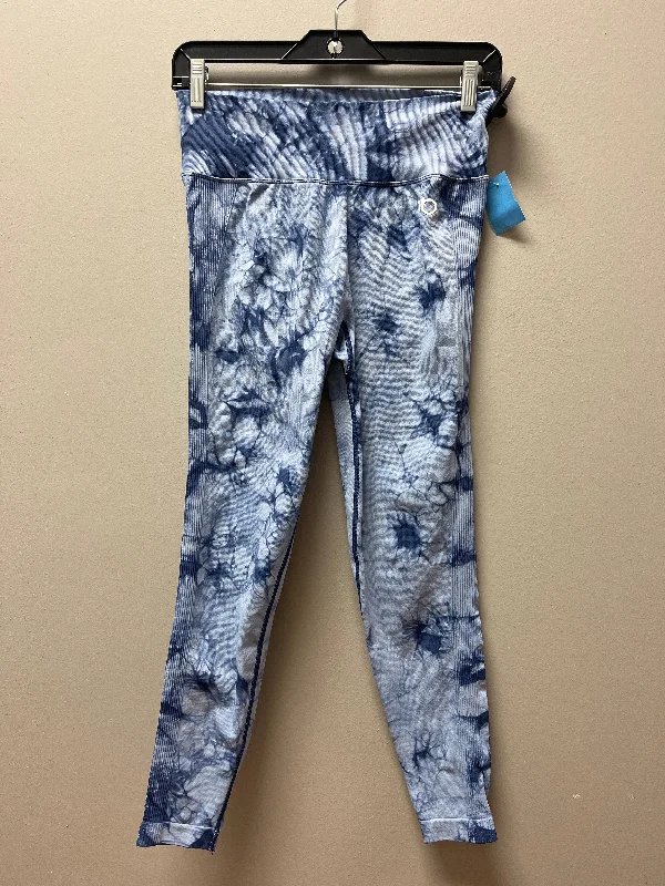 Athletic Leggings By Clothes Mentor In Blue, Size: L Monochromatic All