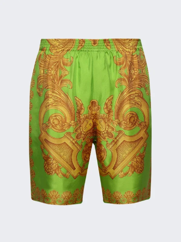 Barocco 660 Silk Shorts Laid