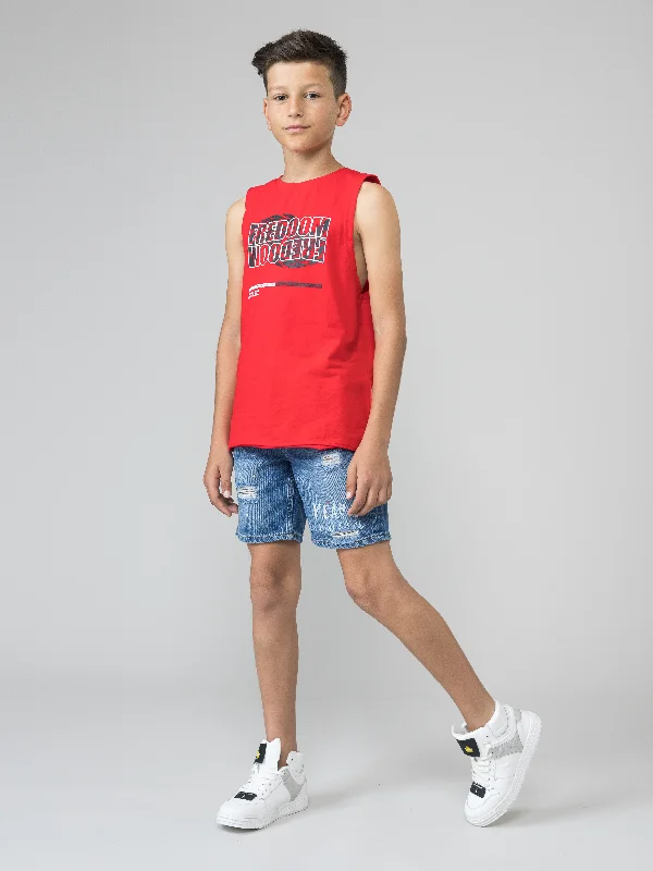 Boys Jeans Bermuda Adventure