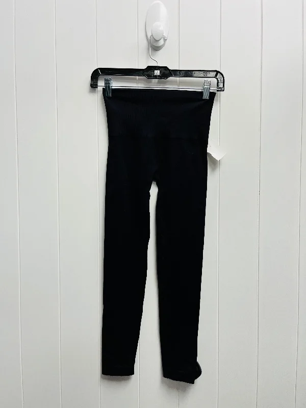 Black Pants Leggings Spanx, Size S Polished Men's Silk