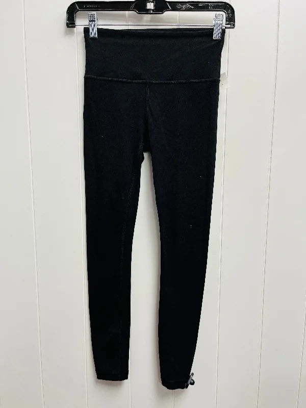 Athletic Leggings By Athleta In Black, Size: Xxs Monochromatic All