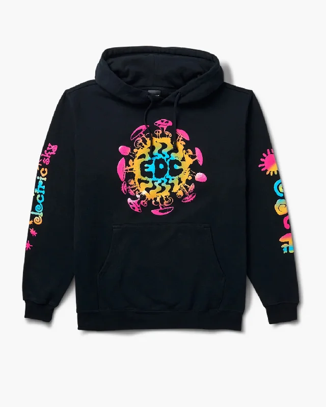 Insomniac EDCLV 2024 Gradient Lineup Hoodie Athletic Men's High