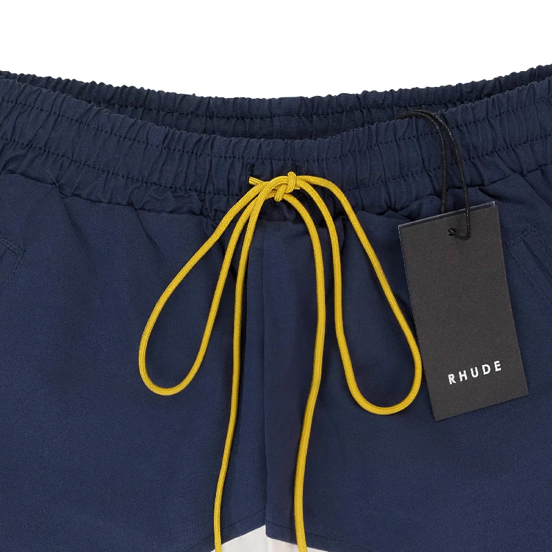 YACHTING NAVY/CREAM SHORTS Sharp Men's Italian