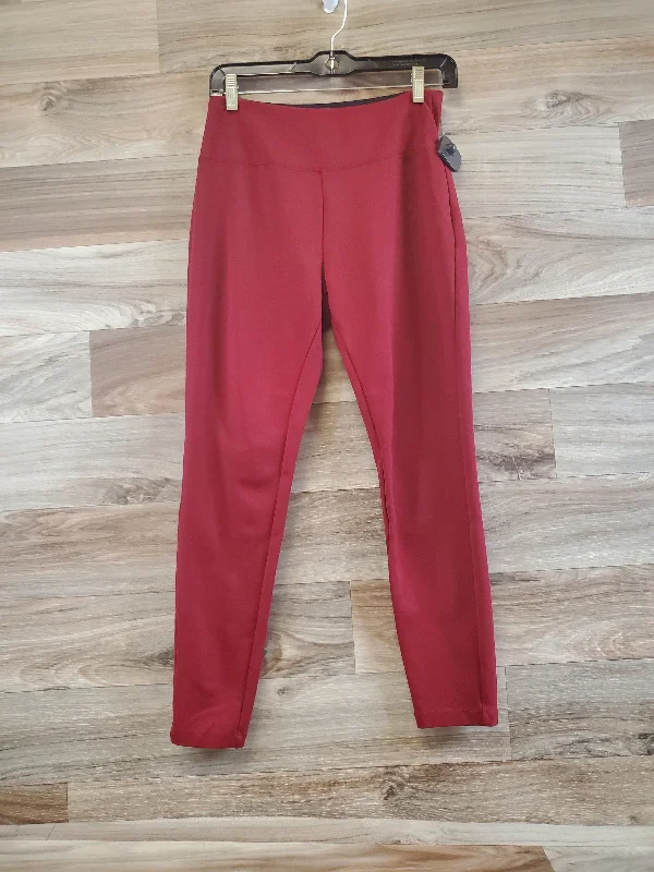 Pants Leggings By Clothes Mentor In Red, Size: M Confident Men's High