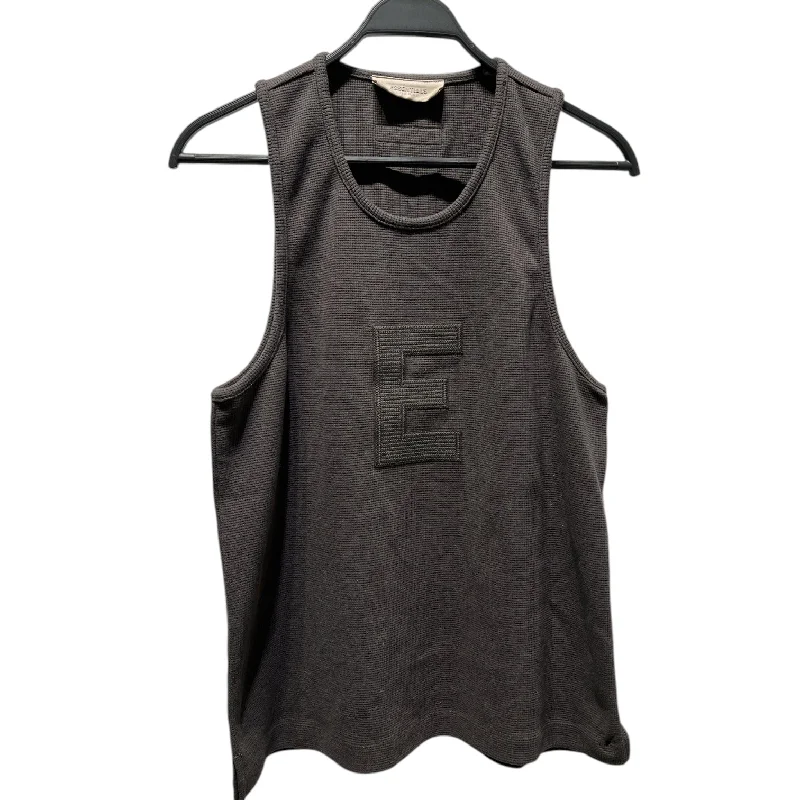 FEAR OF GOD/Tank Top/L/Cotton/BRW/ Earthy Men's Sustainable 