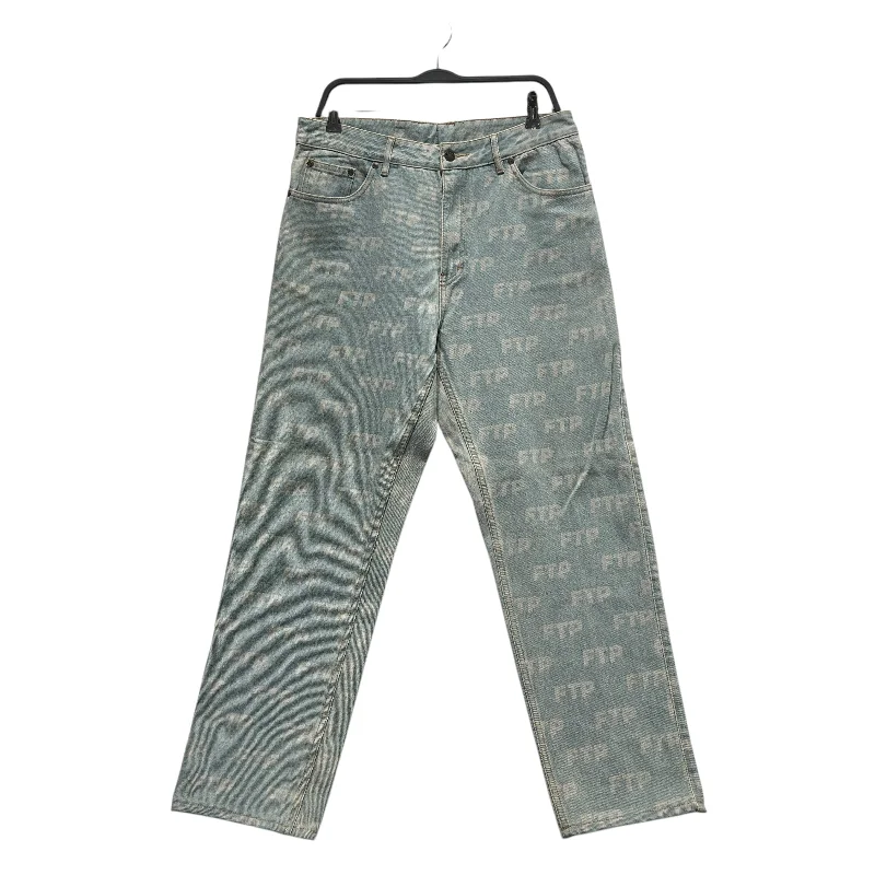 FTP/Carpenter Pants/32/BLU/All Over Print/ Sleek Men's Metallic