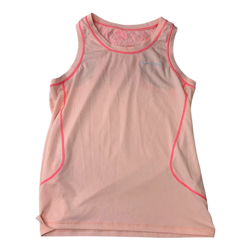 Athletic Tank Top By Brooks In Pink, Size: S Street