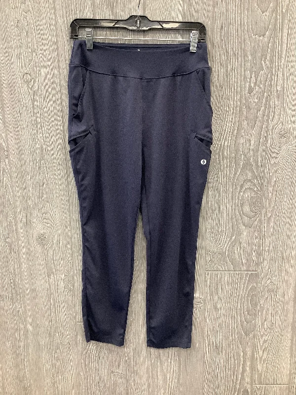 Athletic Leggings By Clothes Mentor In Blue, Size: S Tailored