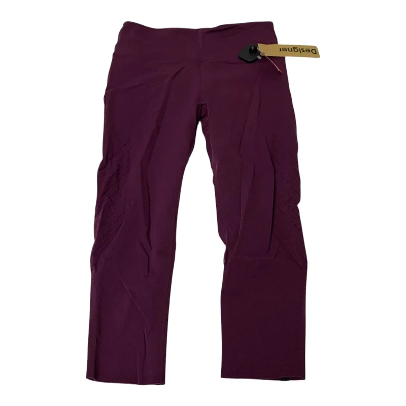 Athletic Leggings Capris By Lululemon In Purple, Size: S Refined Men's European