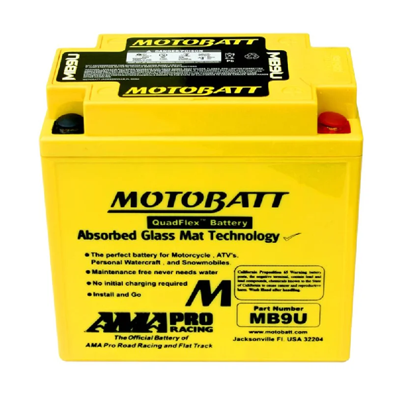 Motobatt MC Battery Preppy Men's College