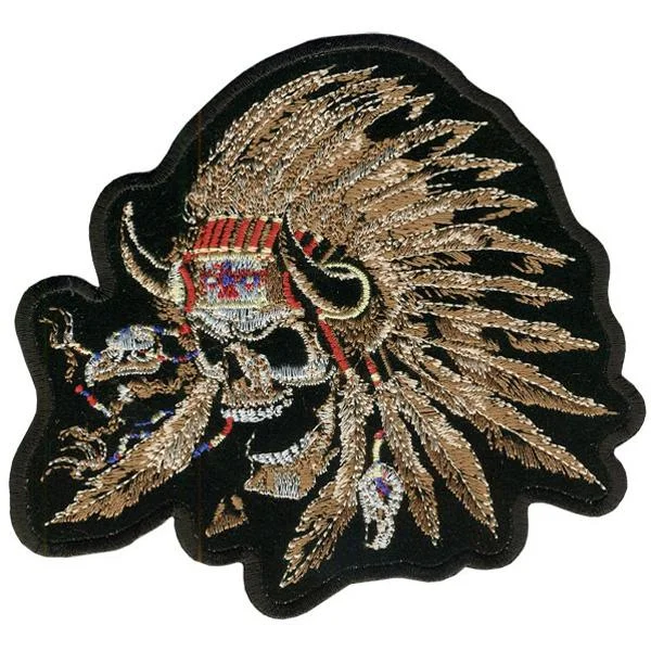 Indian Skull Patch Sporty Men's Tennis