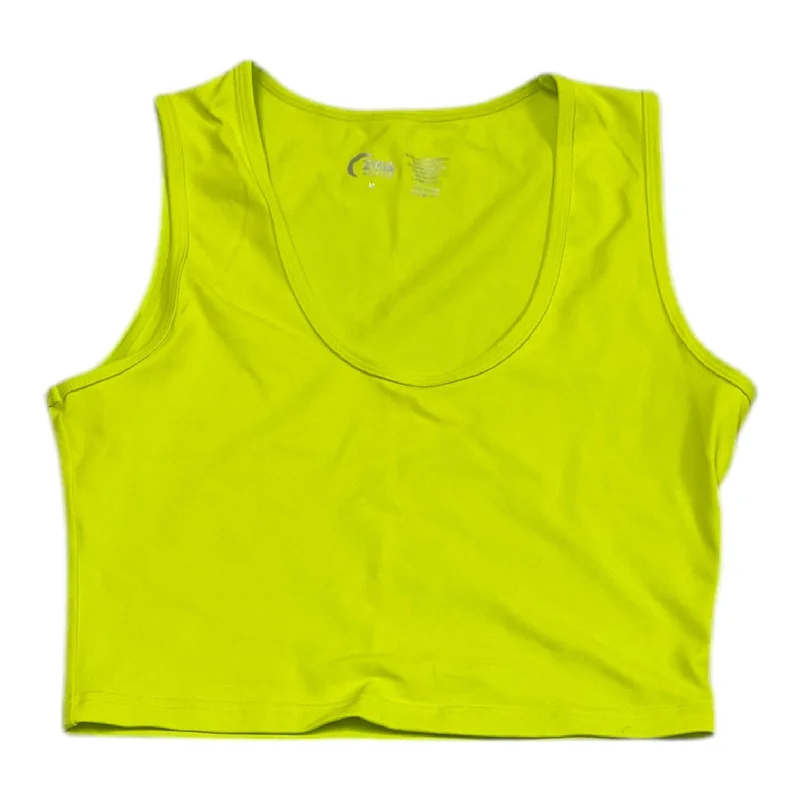 Athletic Tank Top By Zyia In Yellow, Size: M Unique Men's Patch