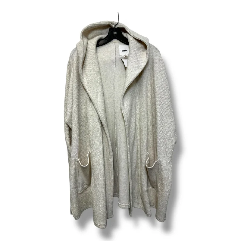 Cardigan By Aerie In Ivory, Size: Xs Elegant Men's Formal 