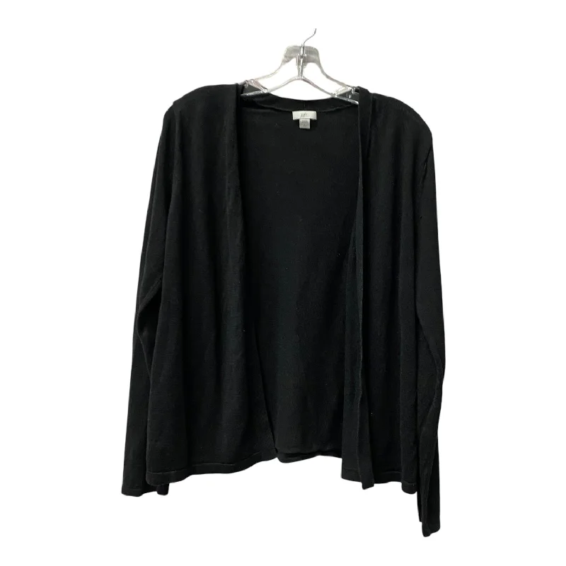 Cardigan By J. Jill In Black, Size:L tall Tough Men's Tactical