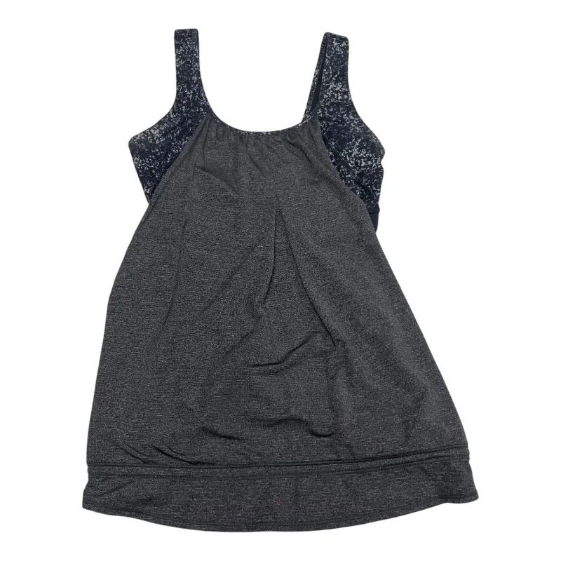 Athletic Tank Top By Lululemon In Black, Size: S Trendy Men's Oversized