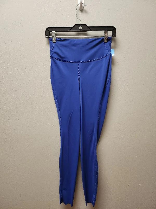 Athletic Leggings By Lululemon In Blue, Size: 6 Tailored