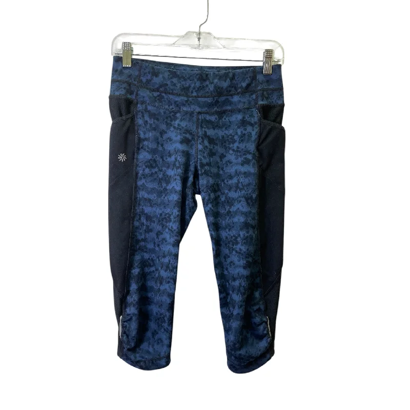 Athletic Leggings Capris By Athleta In Blue, Size:S Bohemian Men's Free