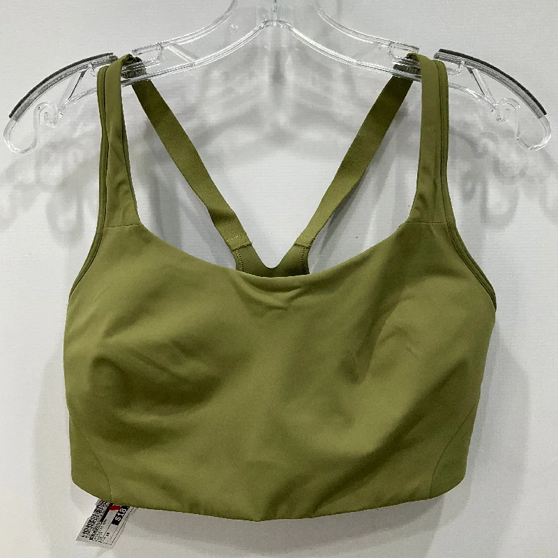 Athletic Bra By Lululemon In Green, Size: 36E Traditional Men's Wool