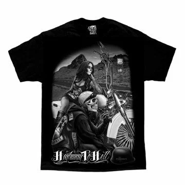 Men's Highway to Hell Shirt Polished Men's Silk