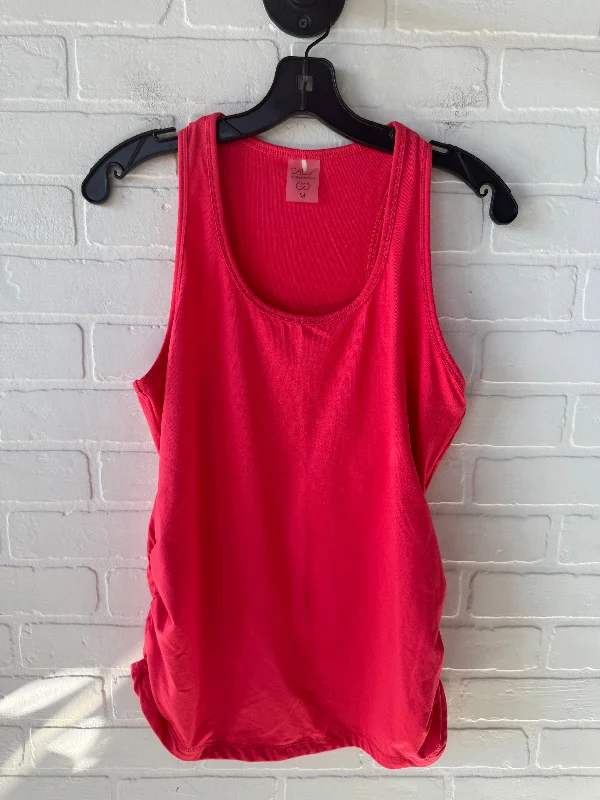 Athletic Tank Top By Calia In Orange, Size: M Organic