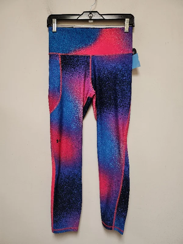 Athletic Leggings By Under Armour In Blue & Pink, Size: M Sophisticated Men's French