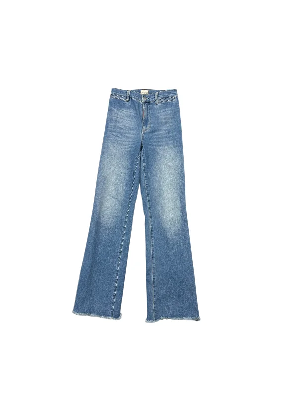 Jeans Designer By Alice + Olivia In Blue Denim, Size:0 Refined Men's Velvet