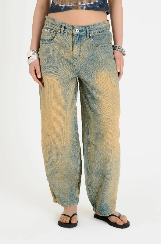 Toxic Sand Wash Goliath Jean Casual Men's Loose