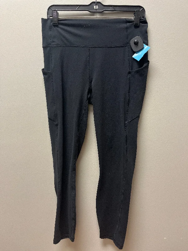 Athletic Leggings By Fabletics In Black, Size: L Relaxed Men's Australian 