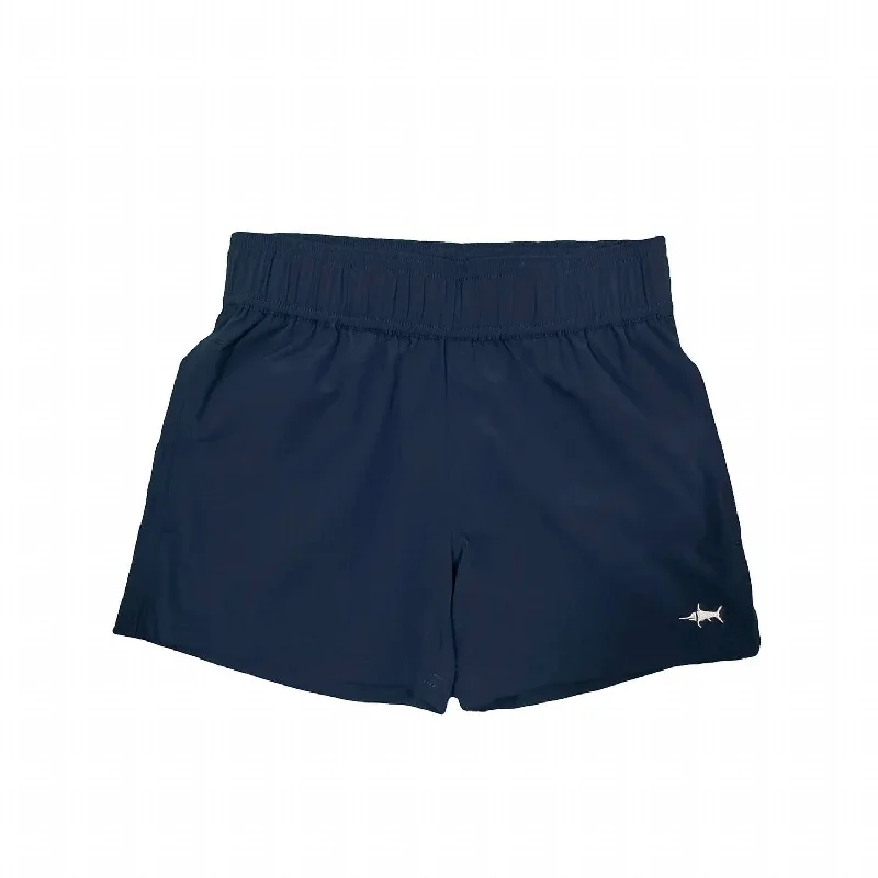 Inlet Performance Short In Navy Dynamic Men's High